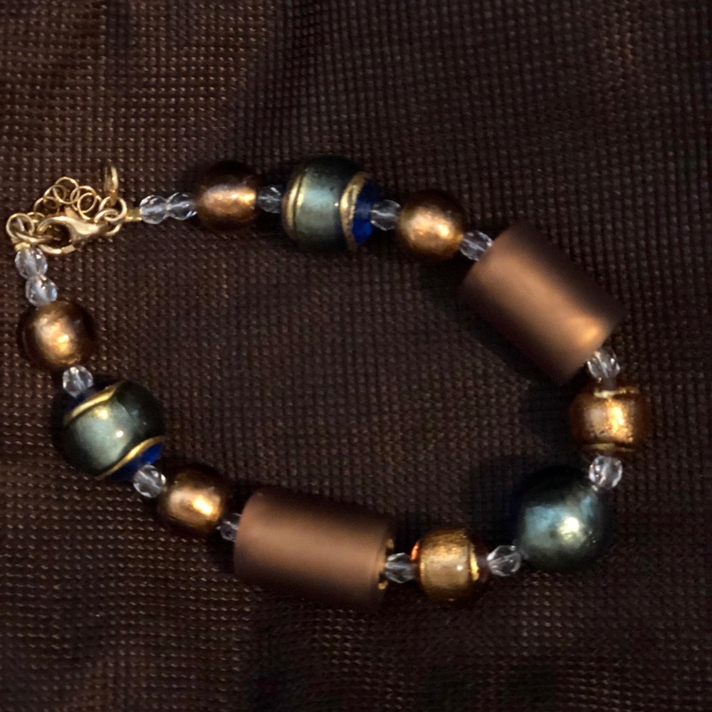 Get in the mix with a Murano Glass Bracelet!